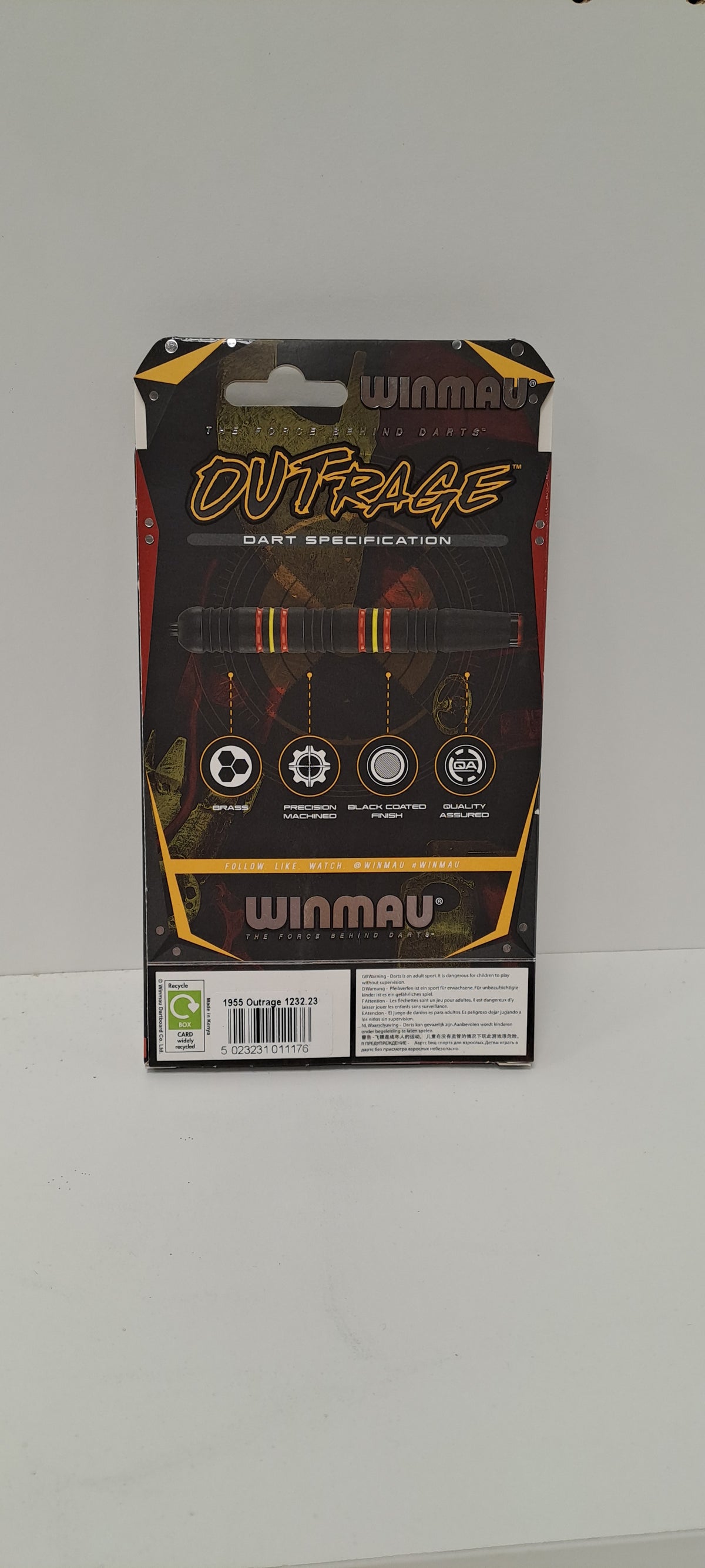 Dartpijlen Outrage Winmau