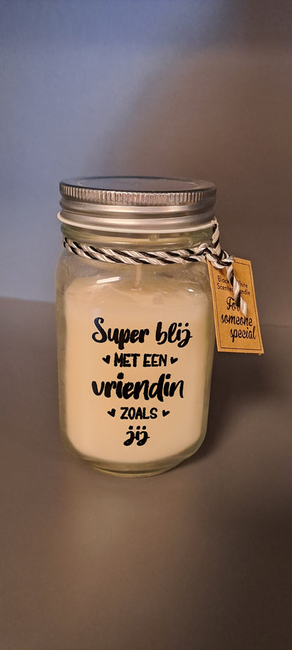 Geurkaars "Vriendin"