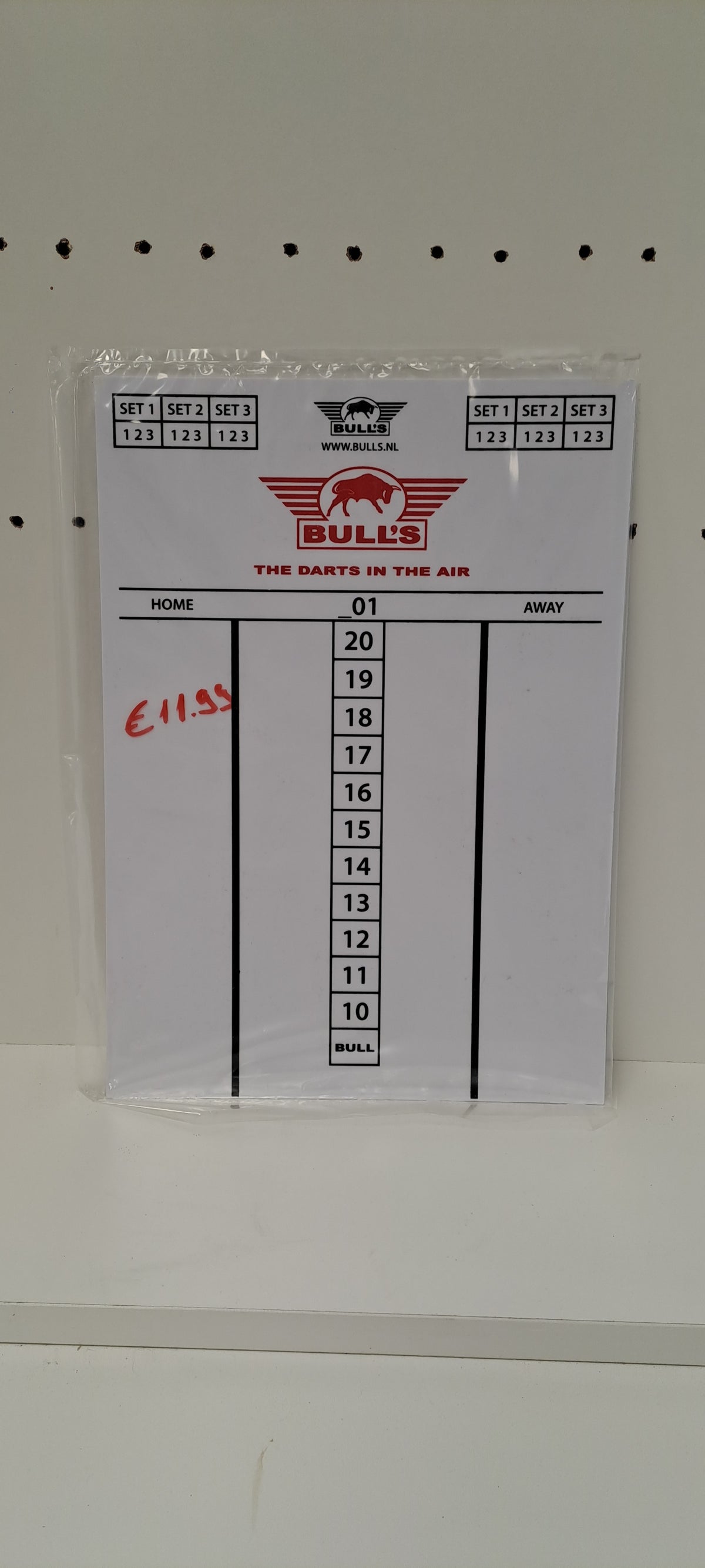 Scorebord Bulls