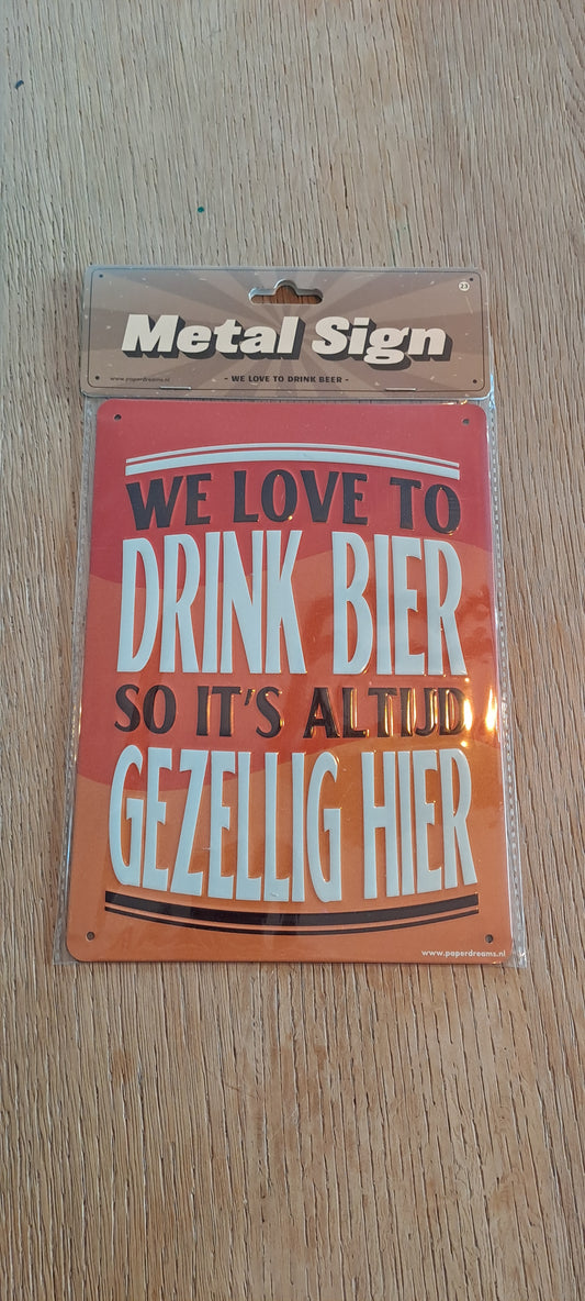 Metal Sign